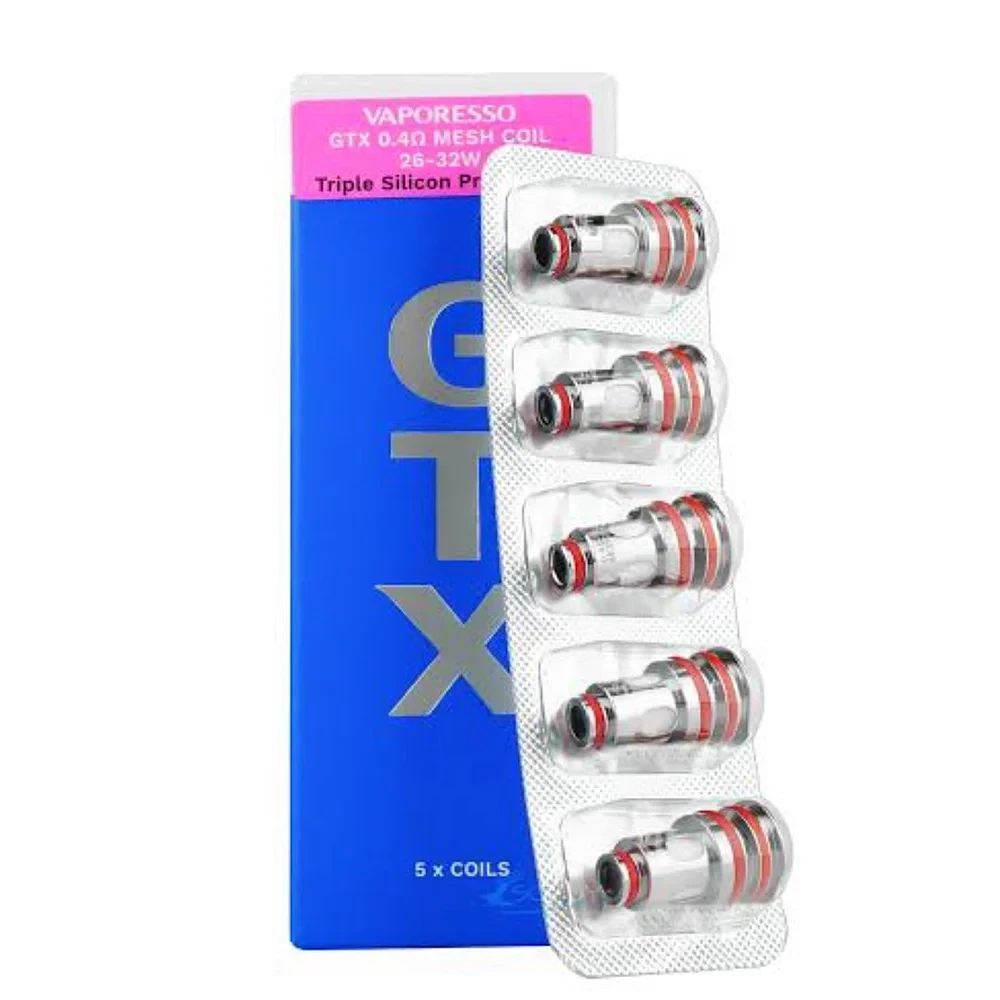 Vaporesso Gtx 0.4 26-32w Coils 5 Pack