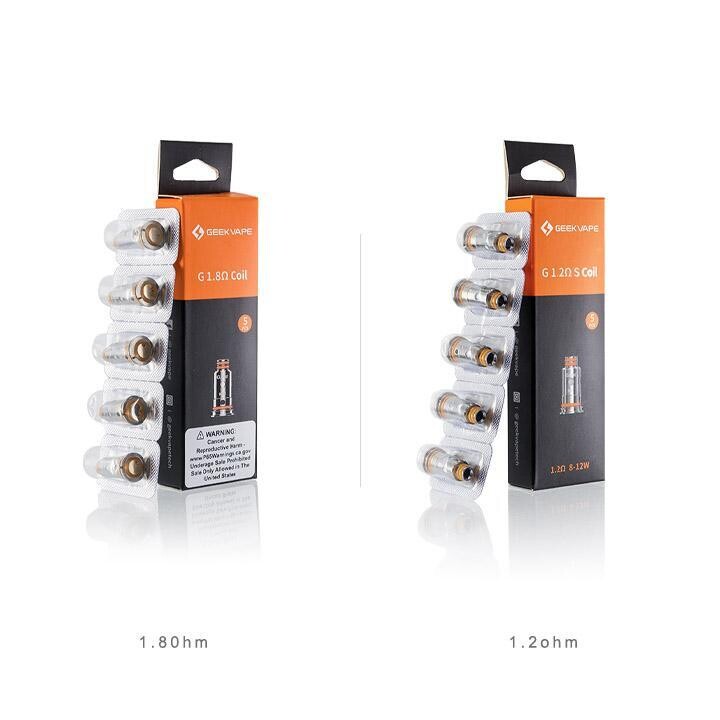 Geekvape G1.8 7-9w Coils 5 Pack