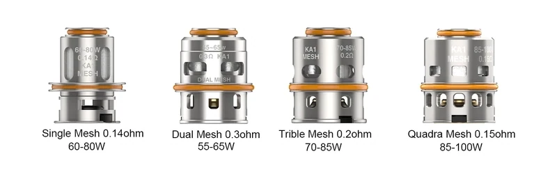 Geekvape M0.15 Quadruple 85-100w Coils 5 Pack