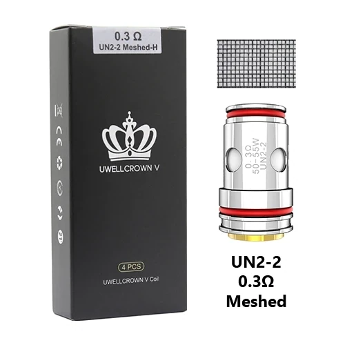 Uwell Crown V 0.3 50-55w Coils 4 Pack