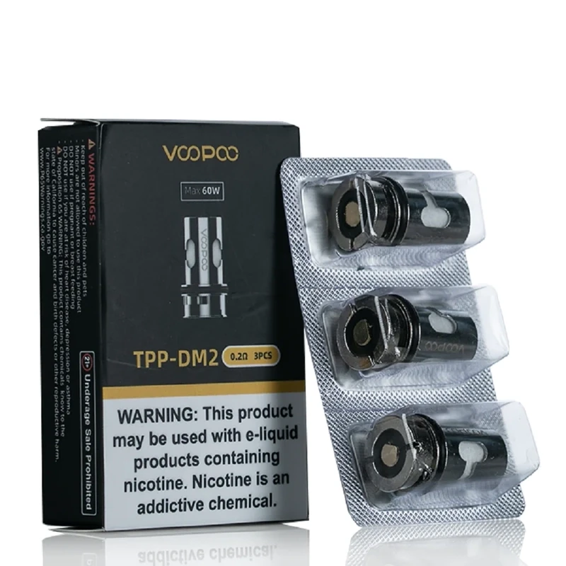 Voopoo TPP-DM2 0.2 40-60w Coils 3 Pack