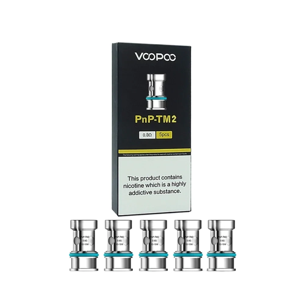 Voopoo PnP-TM2 0.8 12-18w Coils 5 Pack