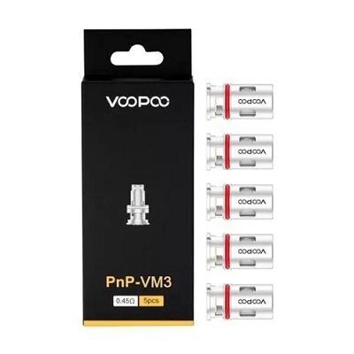 Voopoo PnP-VM3 0.45 25-35w Coils 5 Pack