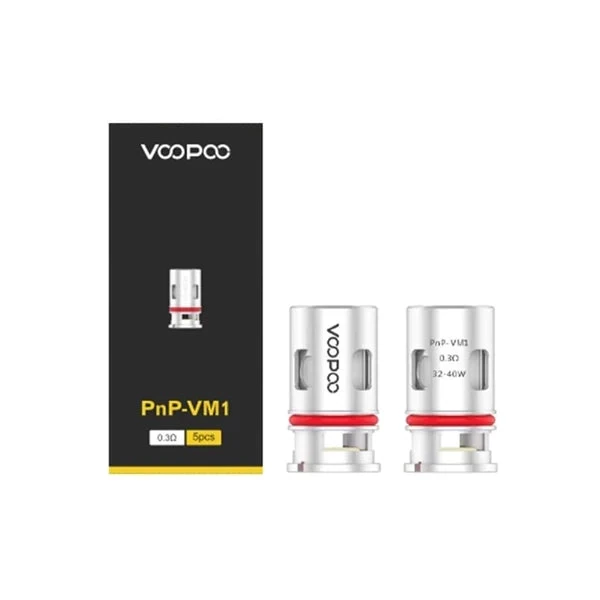 Voopoo PnP-VM1 0.3 32-40w Coils 5 Pack