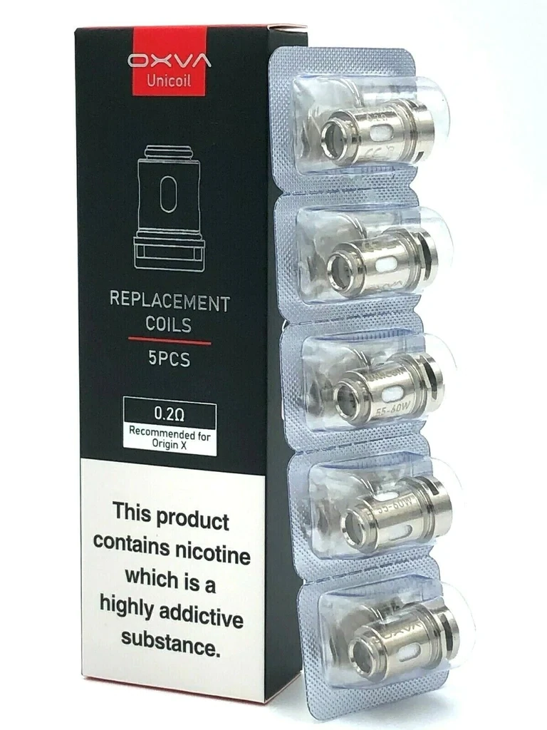 Oxva Originx Unicoil 0.2 55-60w Coils 5 Pack