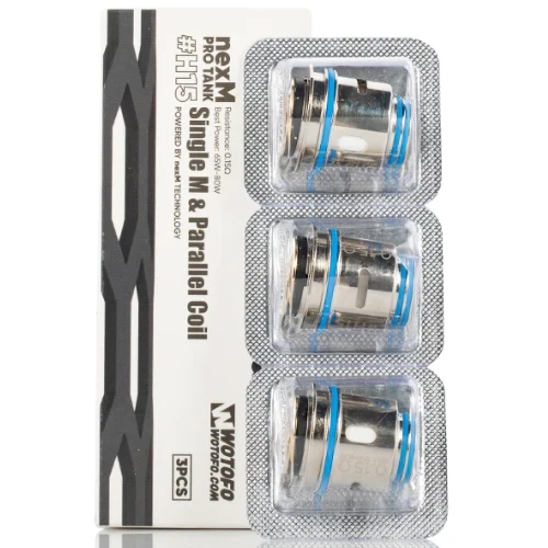 NexM Single Conical Mesh 0.15 65-78w Coils 3 Pack