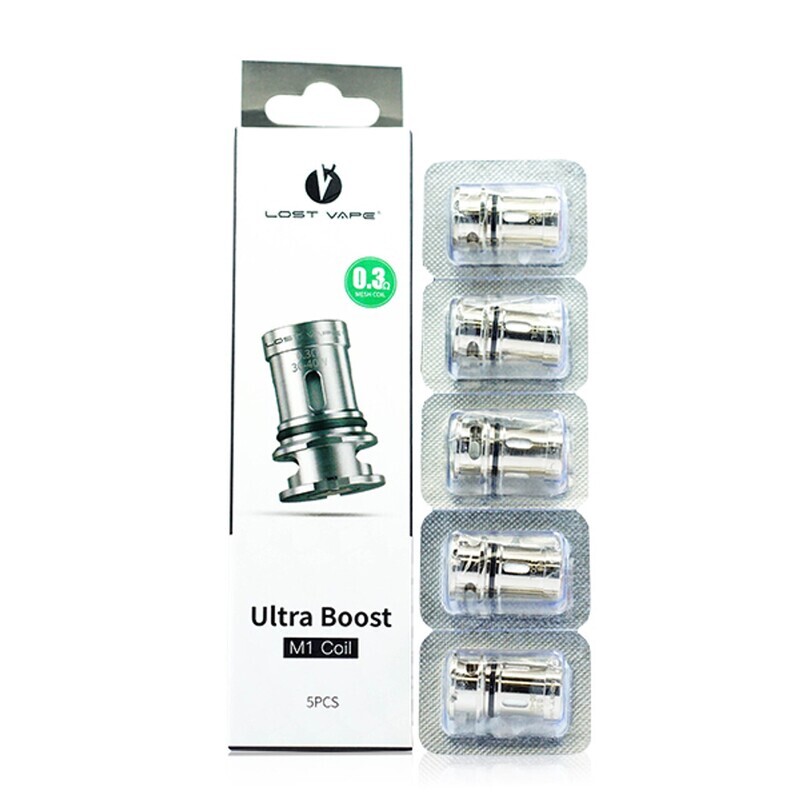 Lost Vape Ultra Boost V2 0.3 30-40w M1 Coils 5 Pack