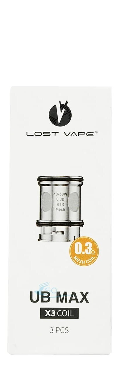 Lost Vape Ub Max 0.3 40-60w Coils 3 Pack