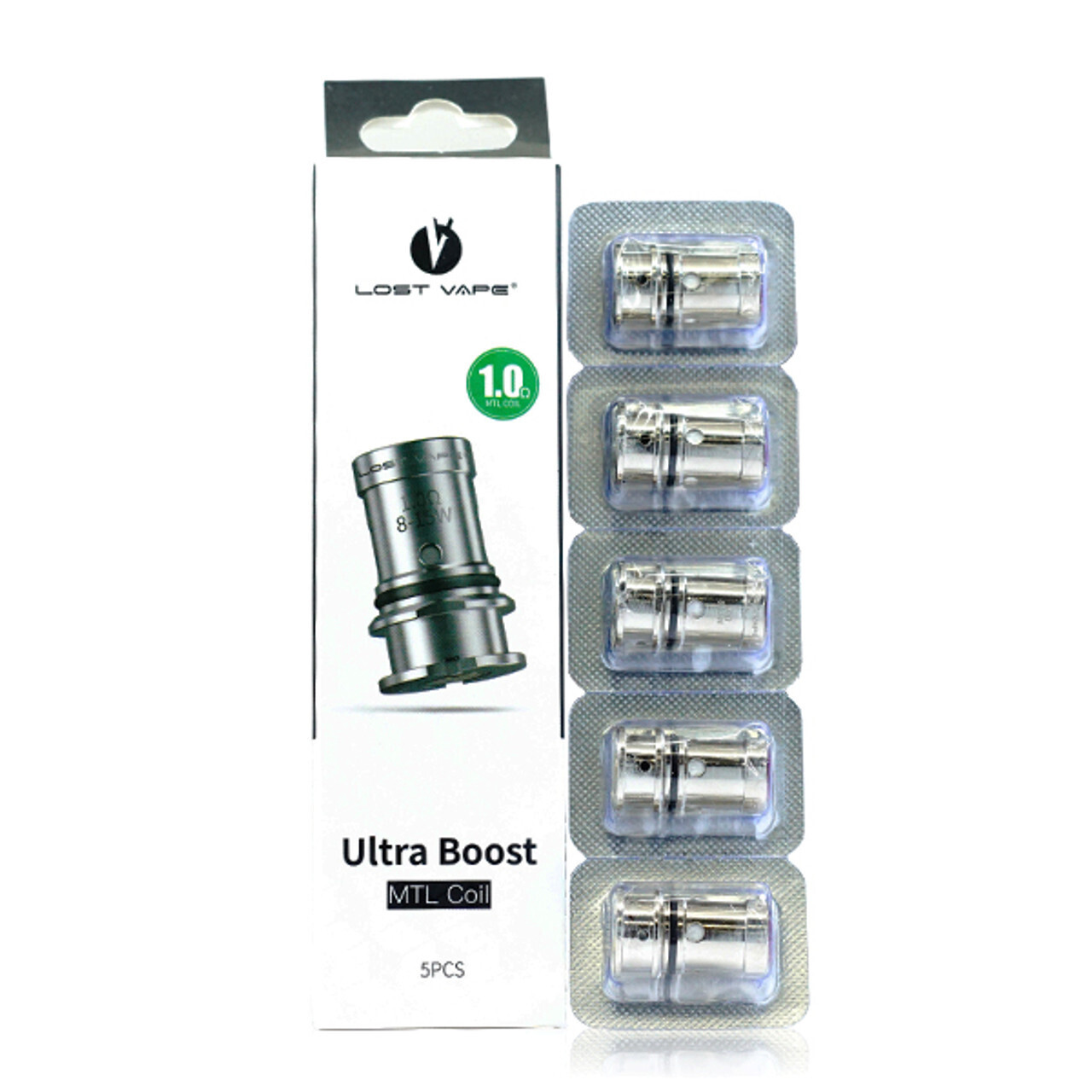 Lost Vape Ultra Boost 1.0 8-15w Coils 5 Pack