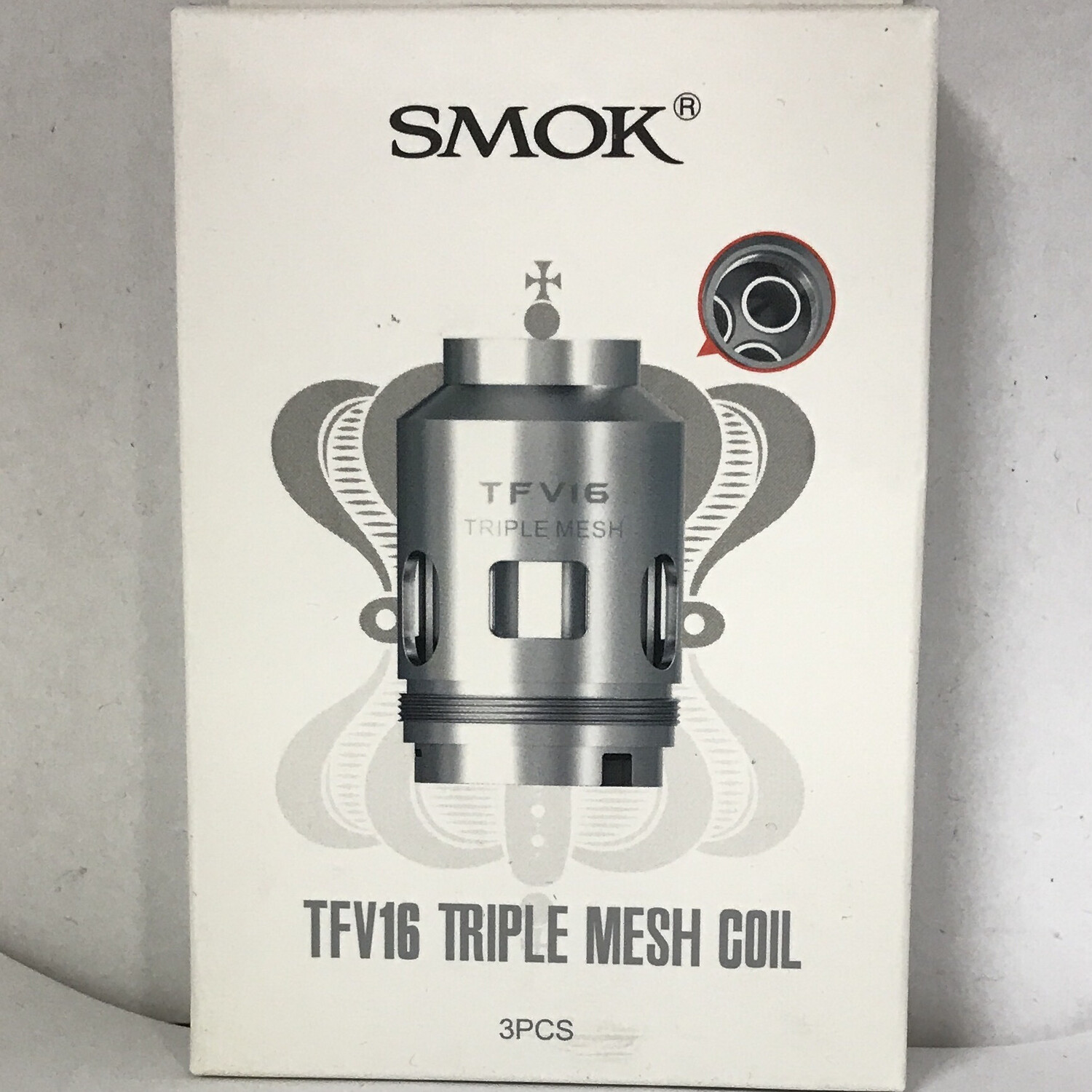 Smok Tfv16 Triple Mesh 0.15 90w Coils 3 Pack