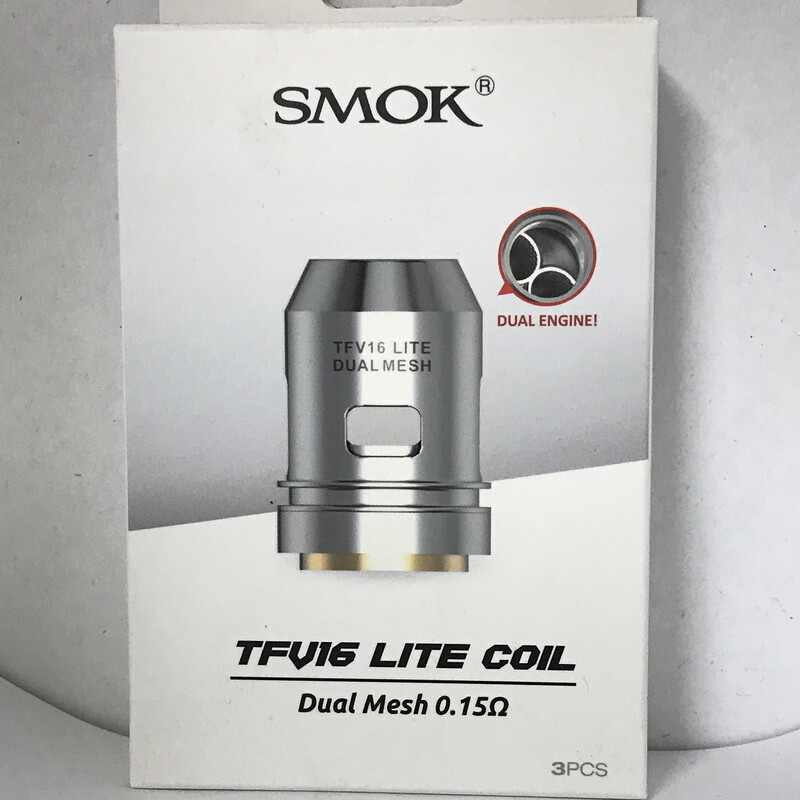 Smok Tfv16 Lite Dual Mesh 0.15 60-90w Coils 3 Pack