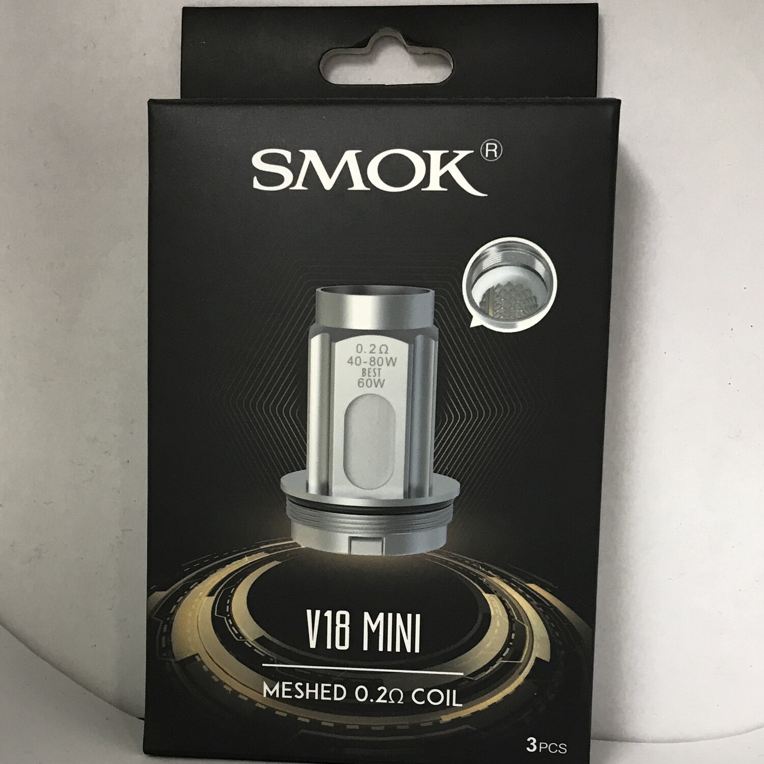 Smok V18 Mini Meshed 0.2 Coil (3pack)
