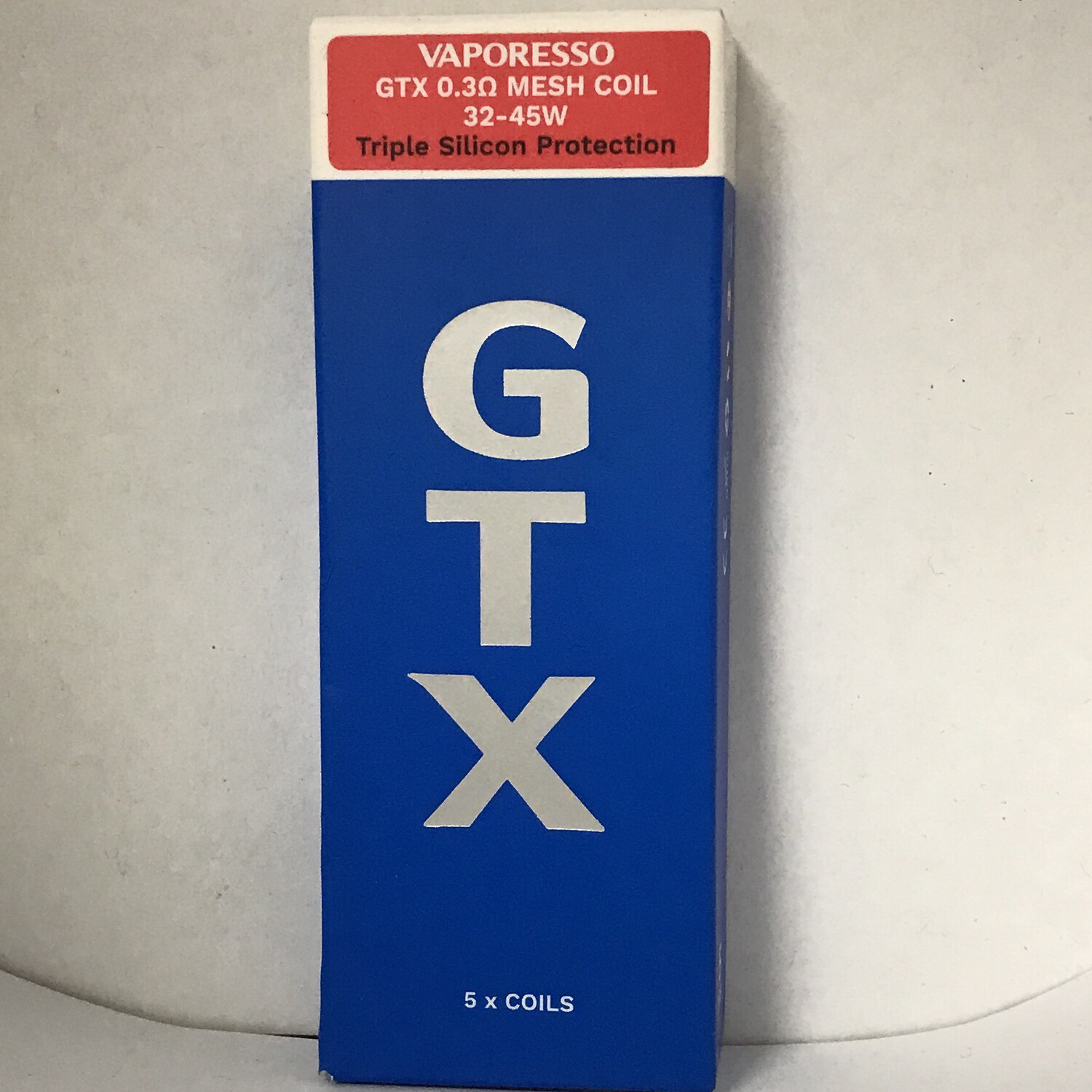 Vaporesso GTX 0.3 Mesh 32-45w Coils 5 Pk