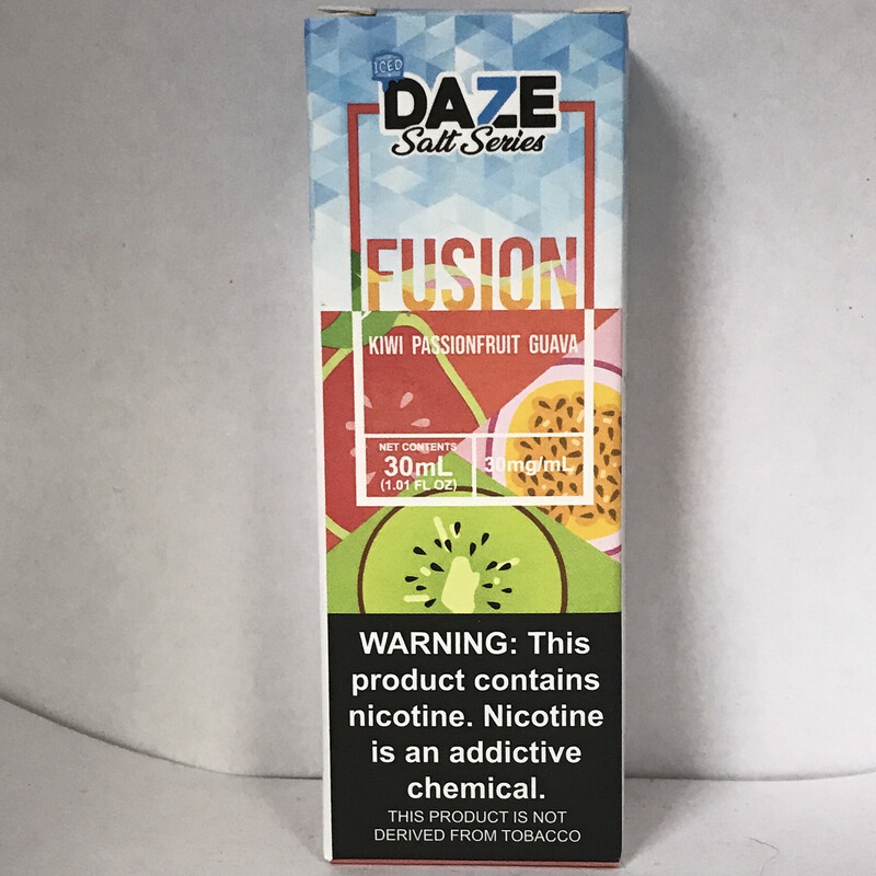 Daze Salt Series Fusion Kiwi PassionFruit Guava Freeze 30mg