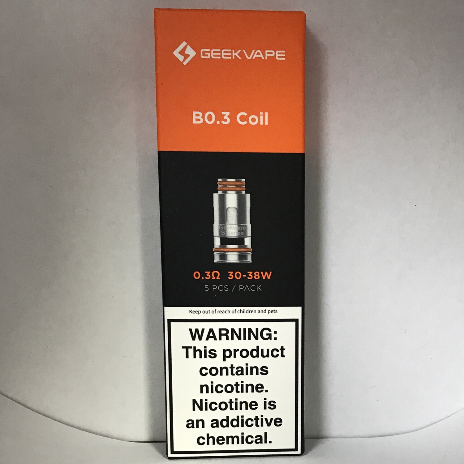 Geekvape B0.3 30-38w 5pack