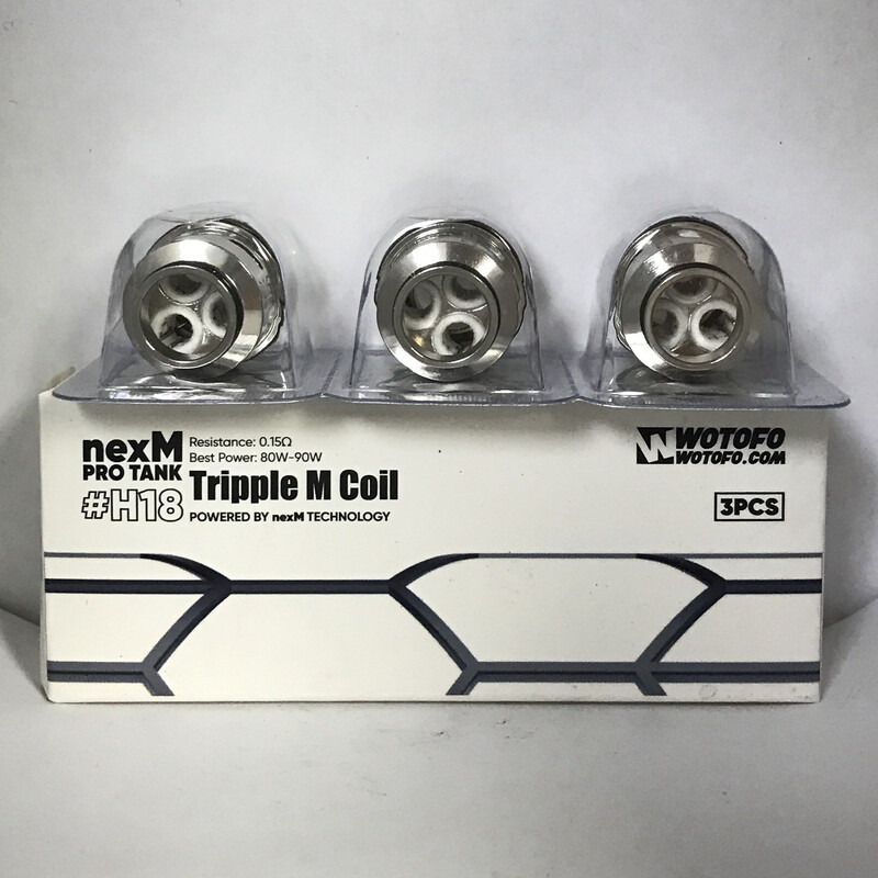 NexM Tripple M 0.18 80-90w Coils 3 Pack