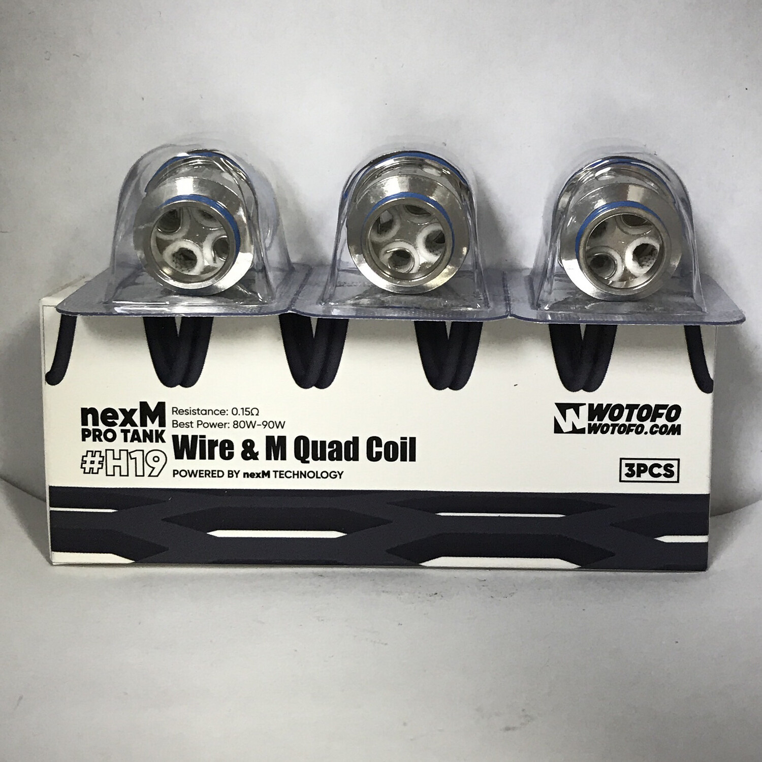 NexM Wire &amp; M Quad 0.15 80-90w Coils 3 Pack