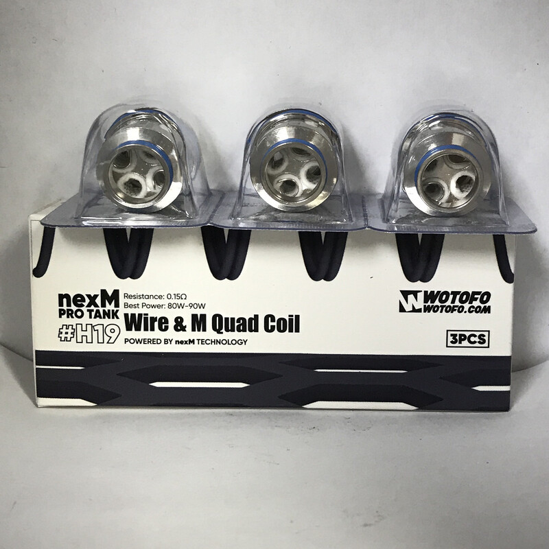 NexM Wire &amp; M Quad 0.15 80-90w Coils 3 Pack