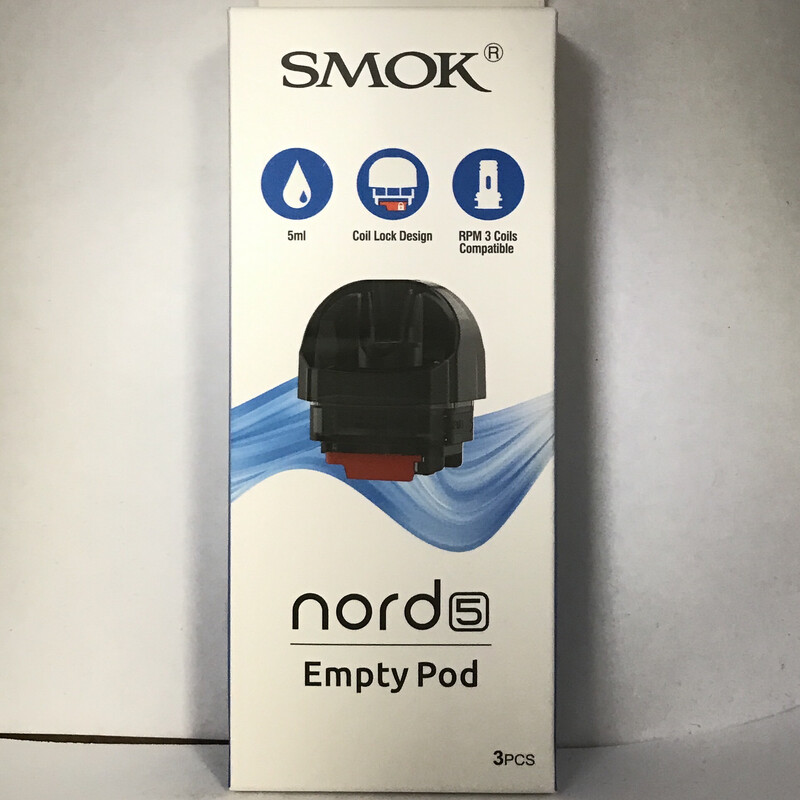 Smok Nord 5 Empty Pods 3 Pack