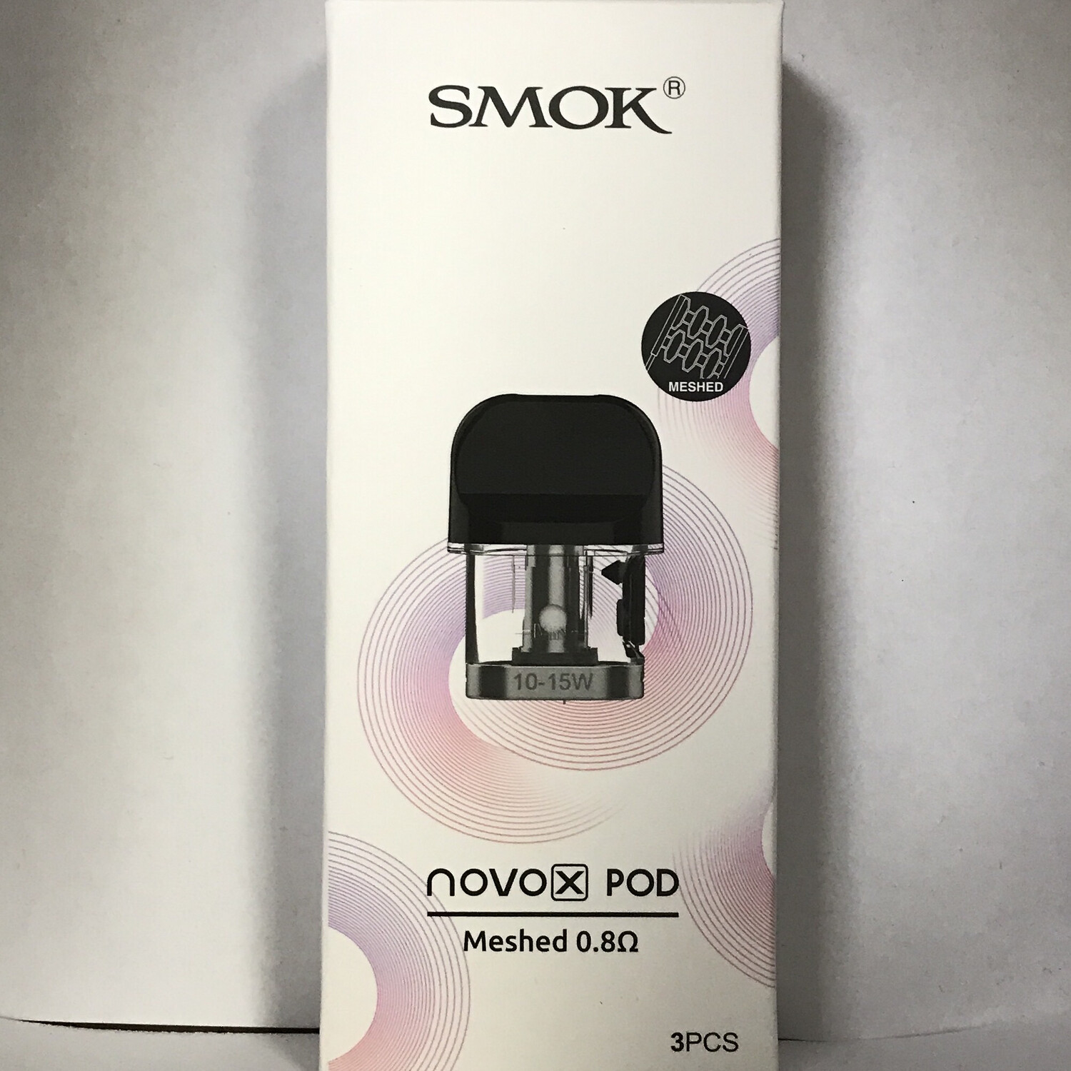 Smok Novo X 0.8 10-15w Meshed Pods 3 Pack