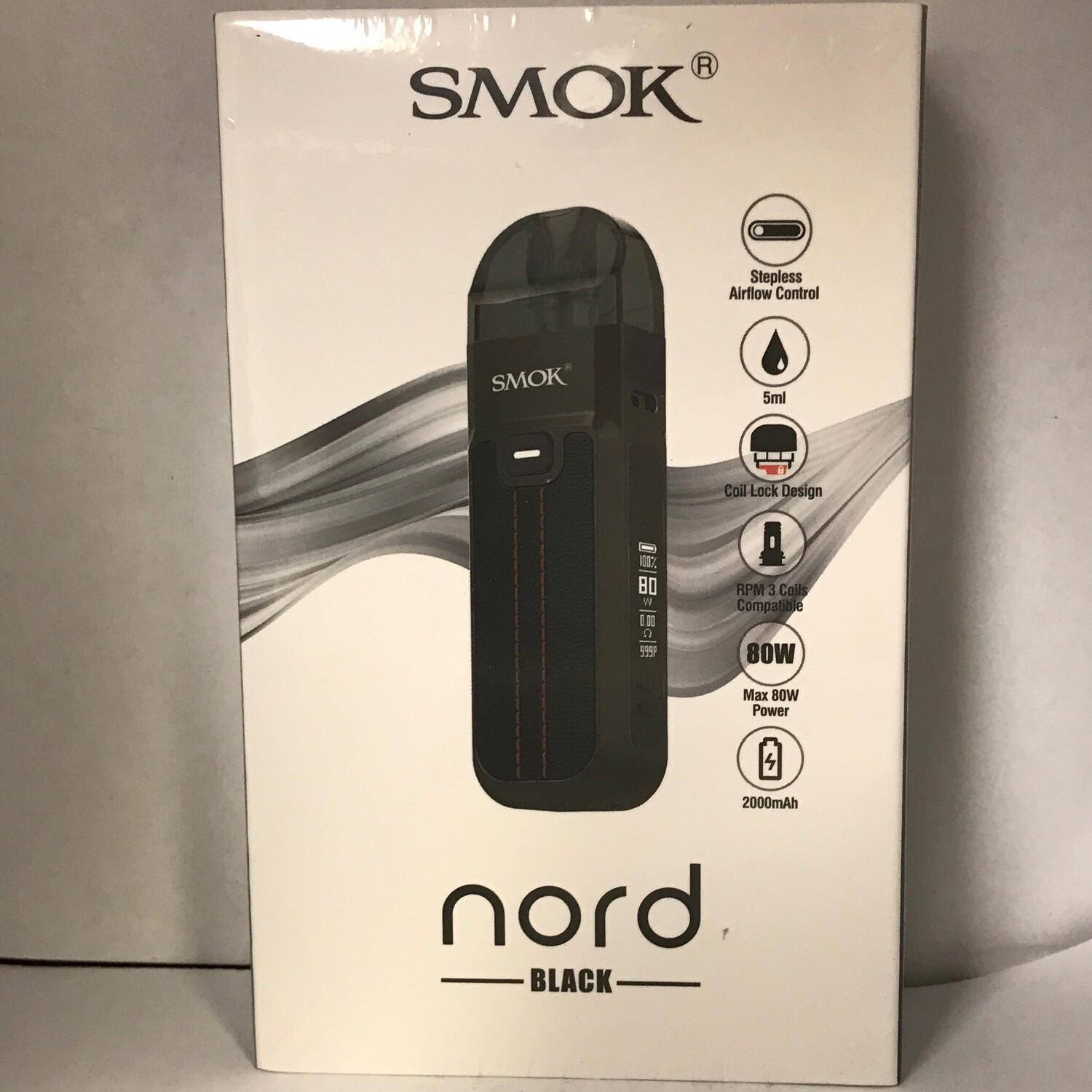 Smok Nord 5 Leather Black