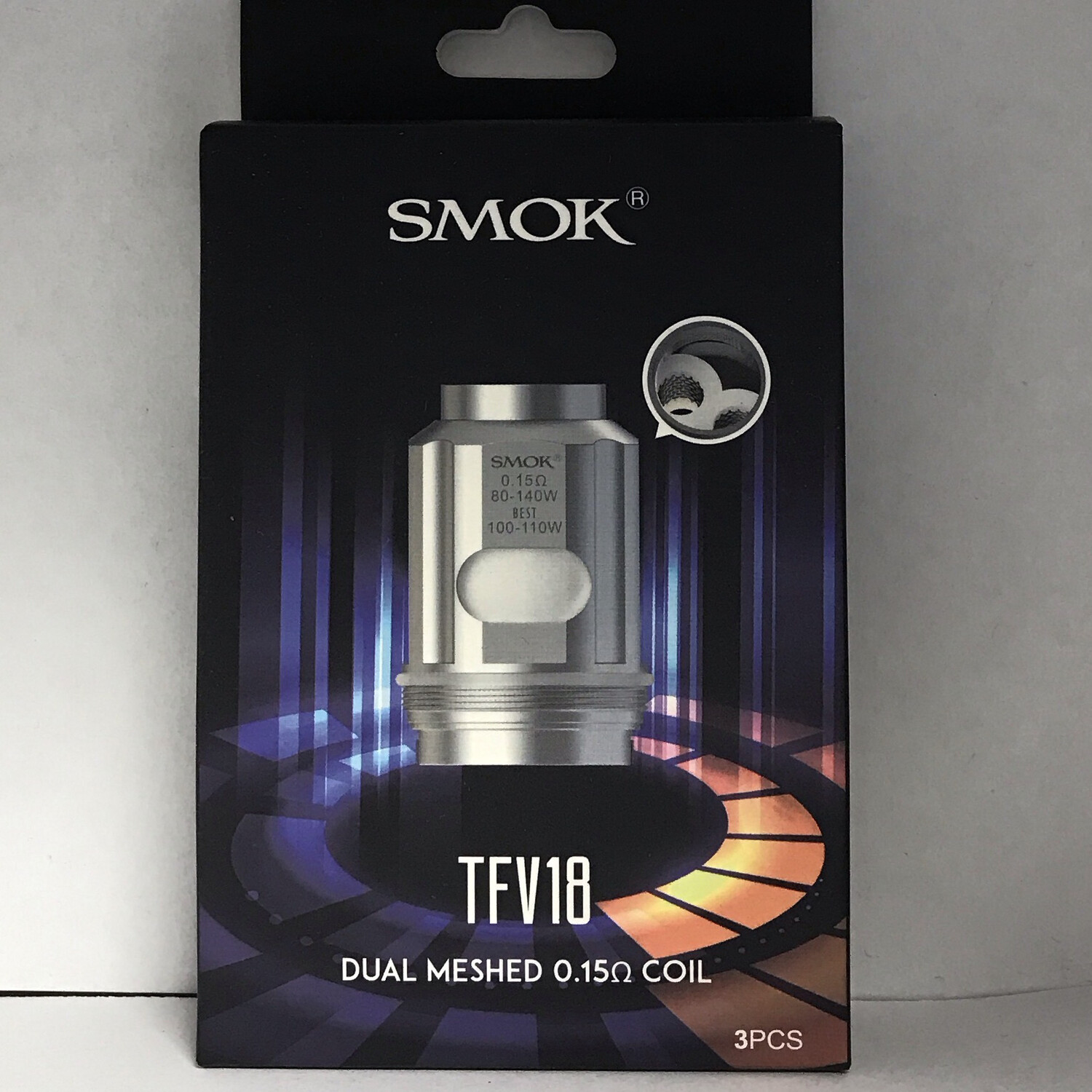 Smok TFV18 Dual Meshed 0.15 Coil 3 Pack