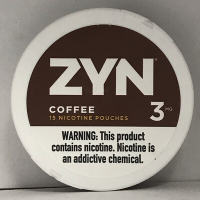 ZYN Nicotine pouches 3mg Coffee