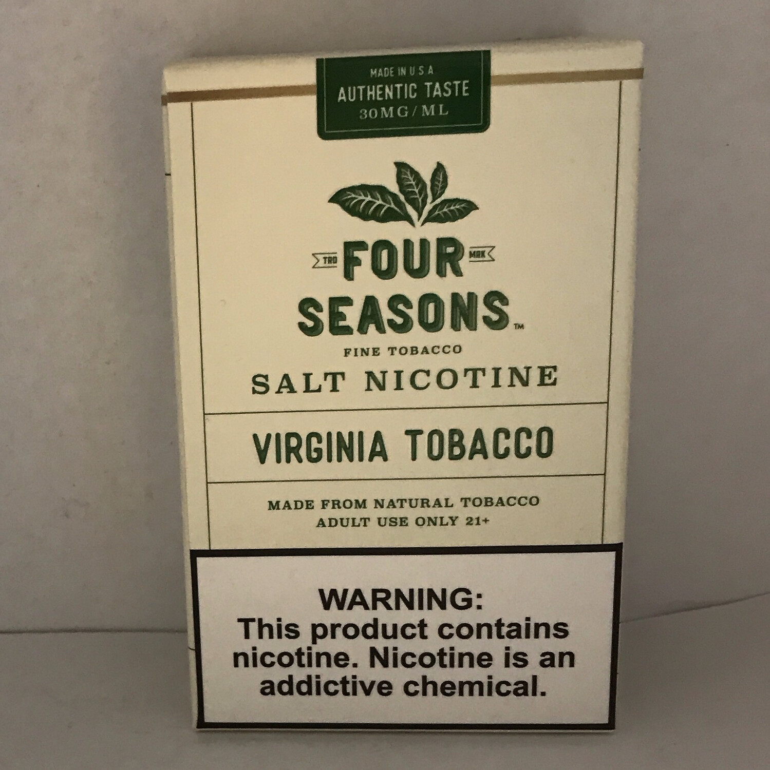 Four Seasons Virginia Tobacco 30mg