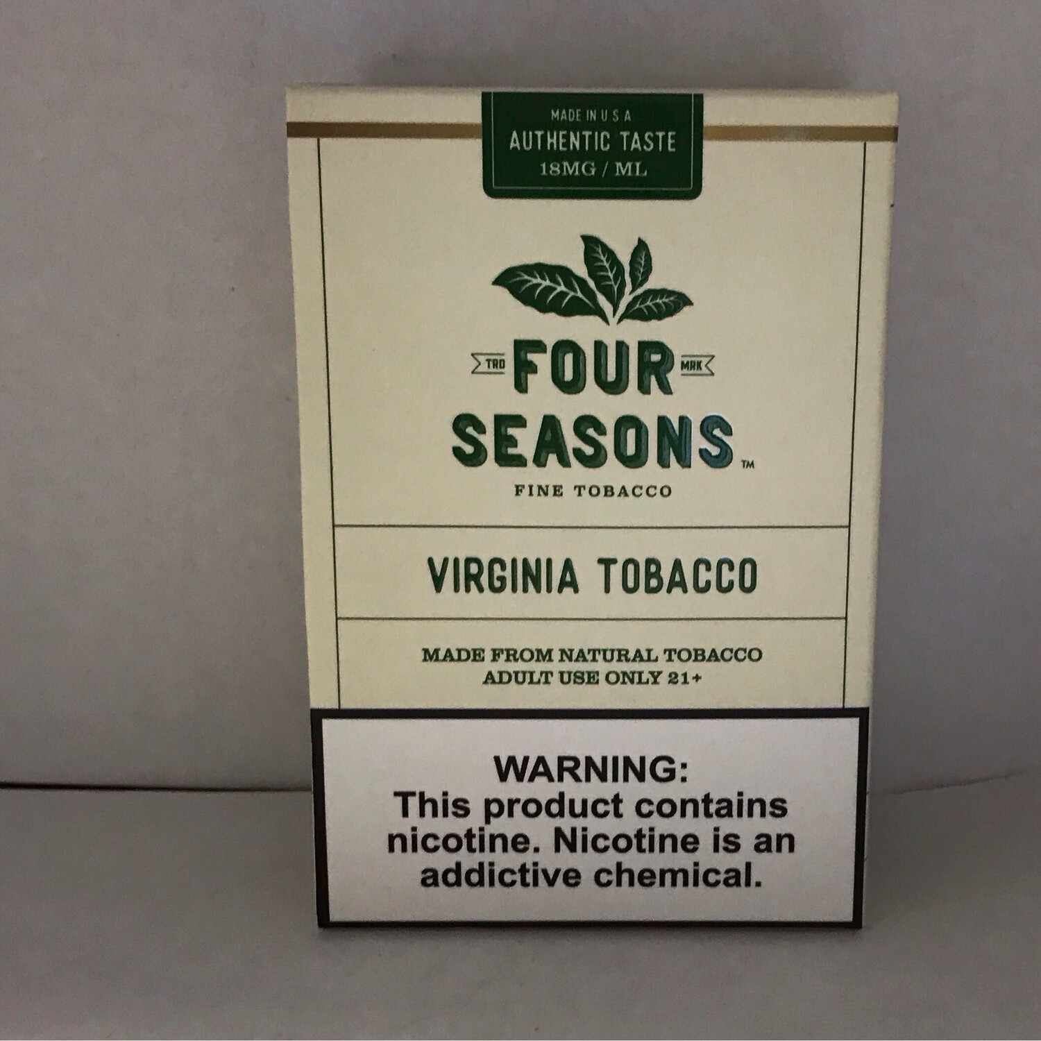 Four Seasons Virginia Tobacco 18mg
