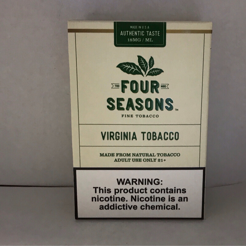 Four Seasons Virginia Tobacco 18mg