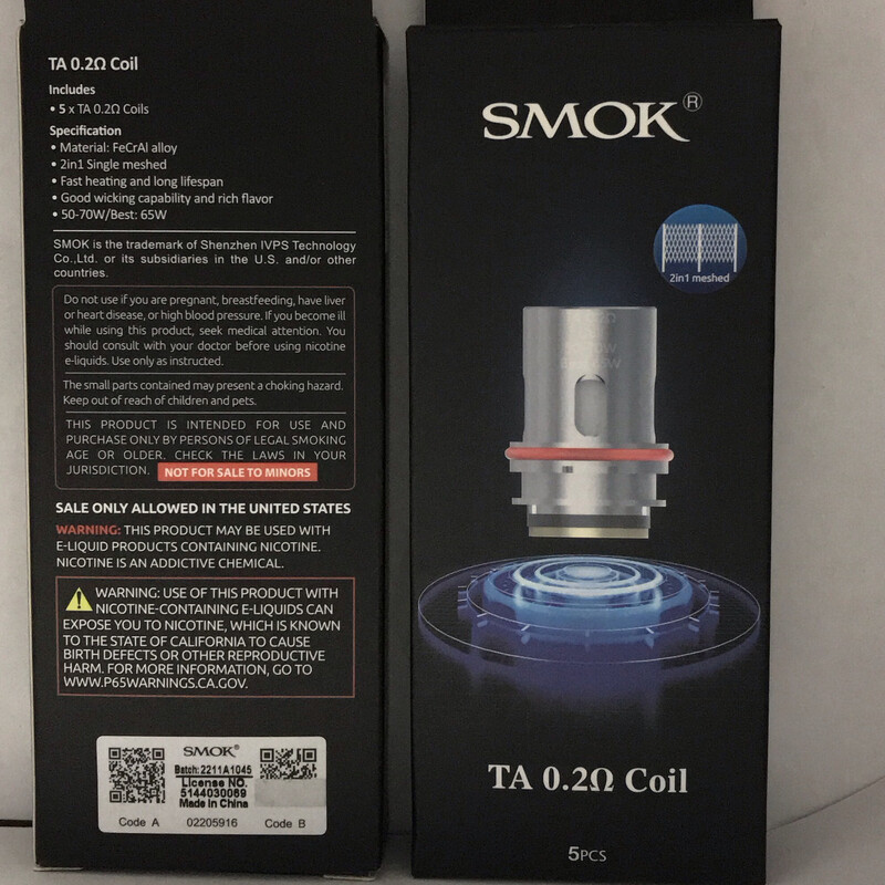 Smok TA 0.2 50-70w Coils 5 Pack