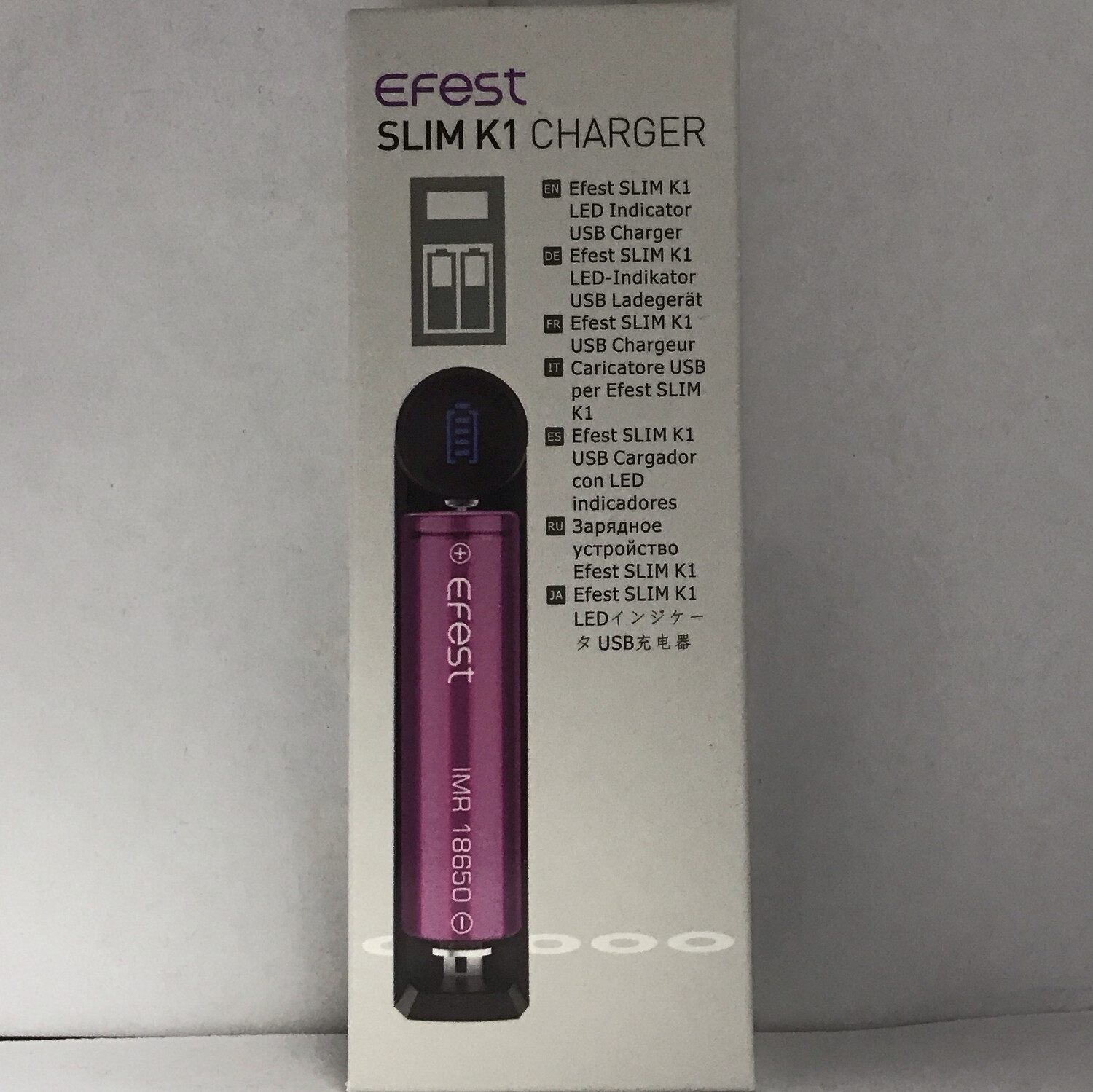 Efest Slim K1 Charger