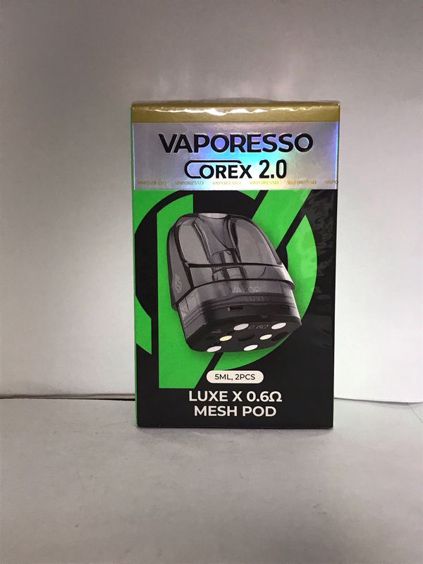 Vaporesso Luxe X 0.6 Mesh Pods 2 Pack Corex 2.0