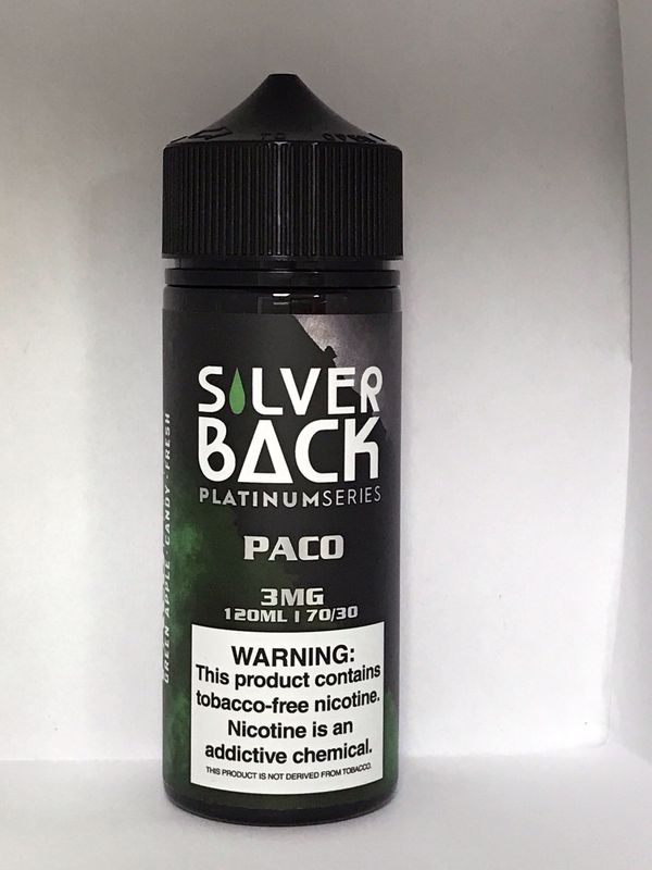 Silver Back Paco 3mg 120ml