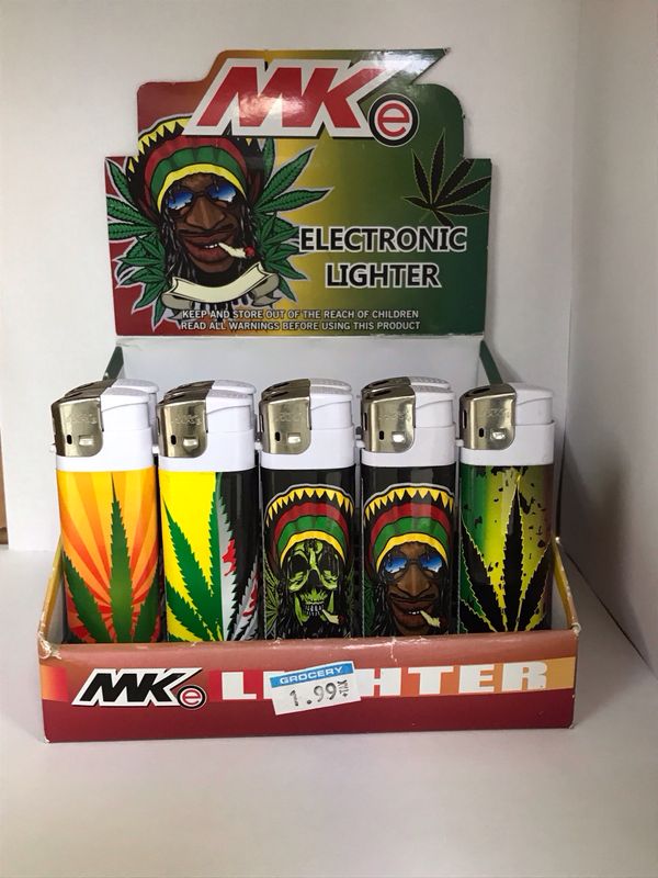 MK Electronic Lighter (assorted design)