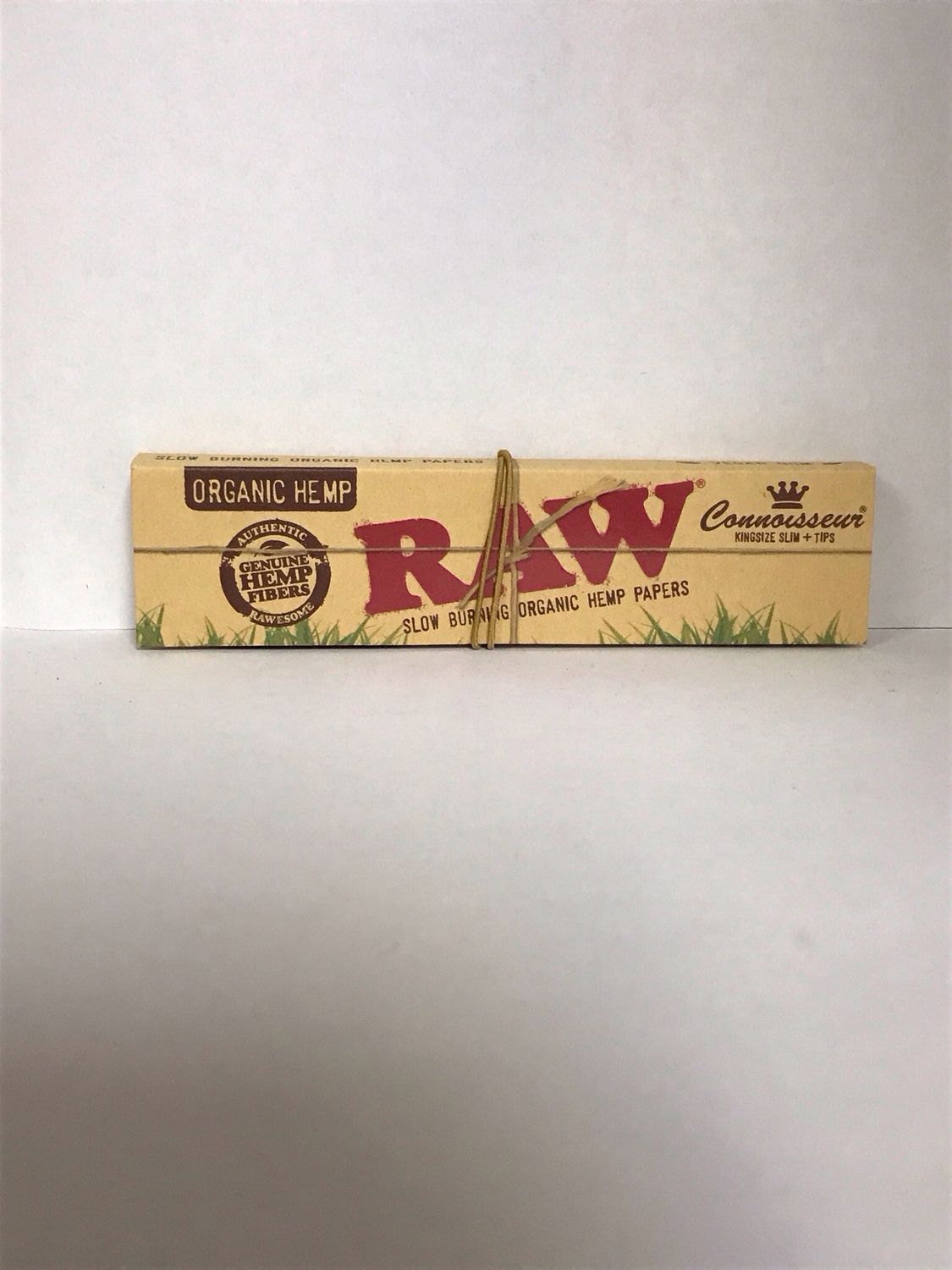 Raw Organic Hemp Connoisseur King Size Slim + Tips