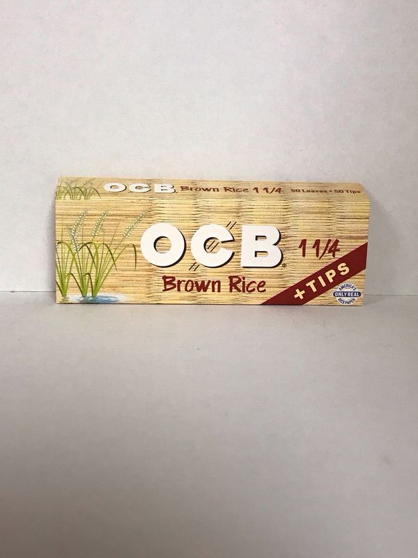 OCB Brown Rice 1 1/4 + Tips