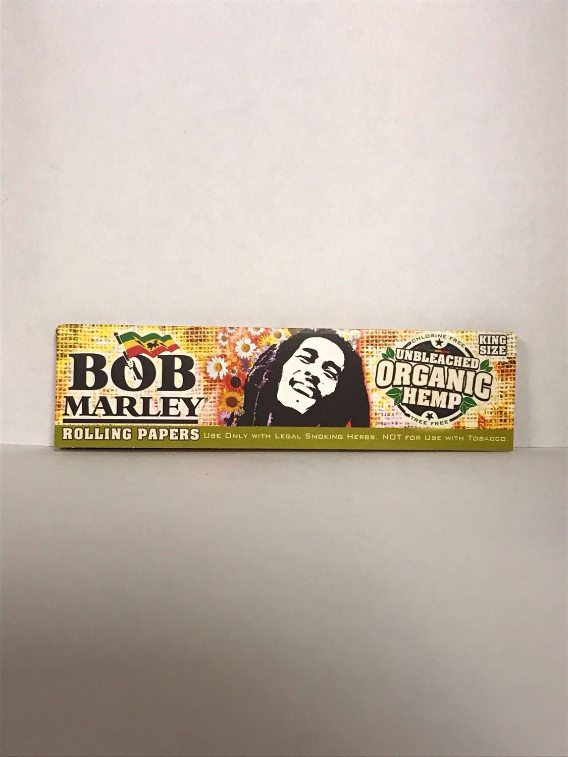 Bob Marley Unbleached Organic Hemp King Size