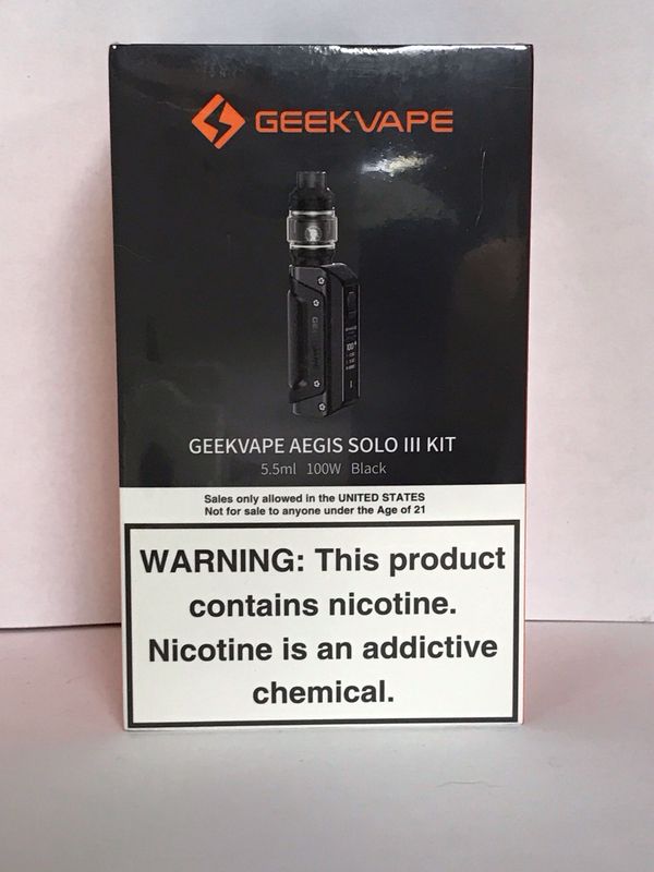 Geek Vape Aegis Solo 3 Kit Black