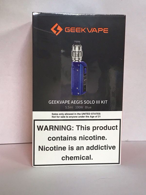 Geek Vape Aegis Solo 3 Kit Blue