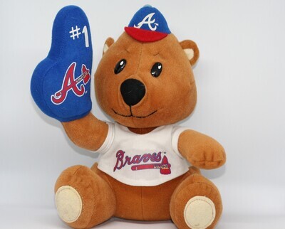 Atlanta Braves Plush Teddy Bear - A Must-Have Collectible for MLB Fans