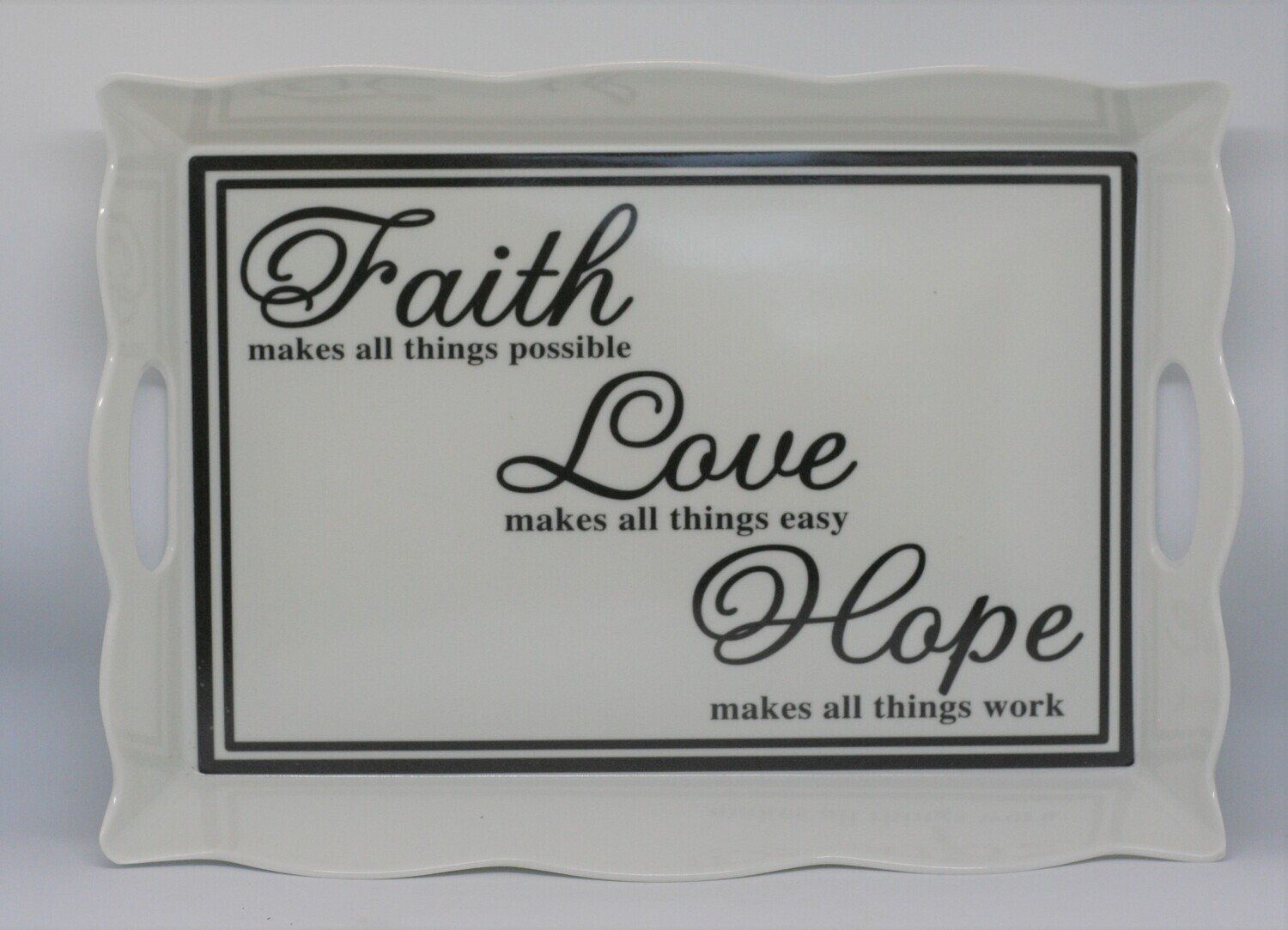 Serve Up Inspiration with Faith, Love, and Hope Tray &amp; Walk by Faith Set