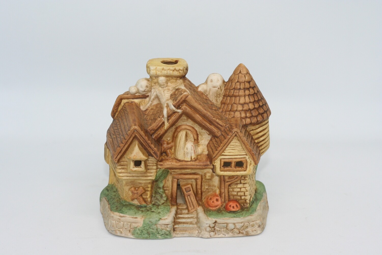 Spooky Glow: Halloween Tealight Holder for Haunted House
