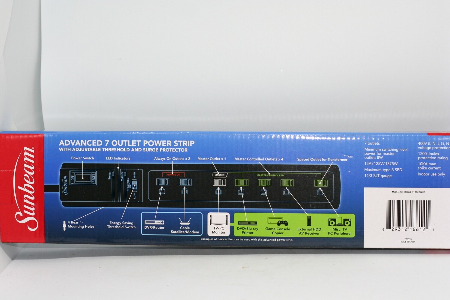 Protect Your Devices with Sunbeam&#39;s Surge Protector