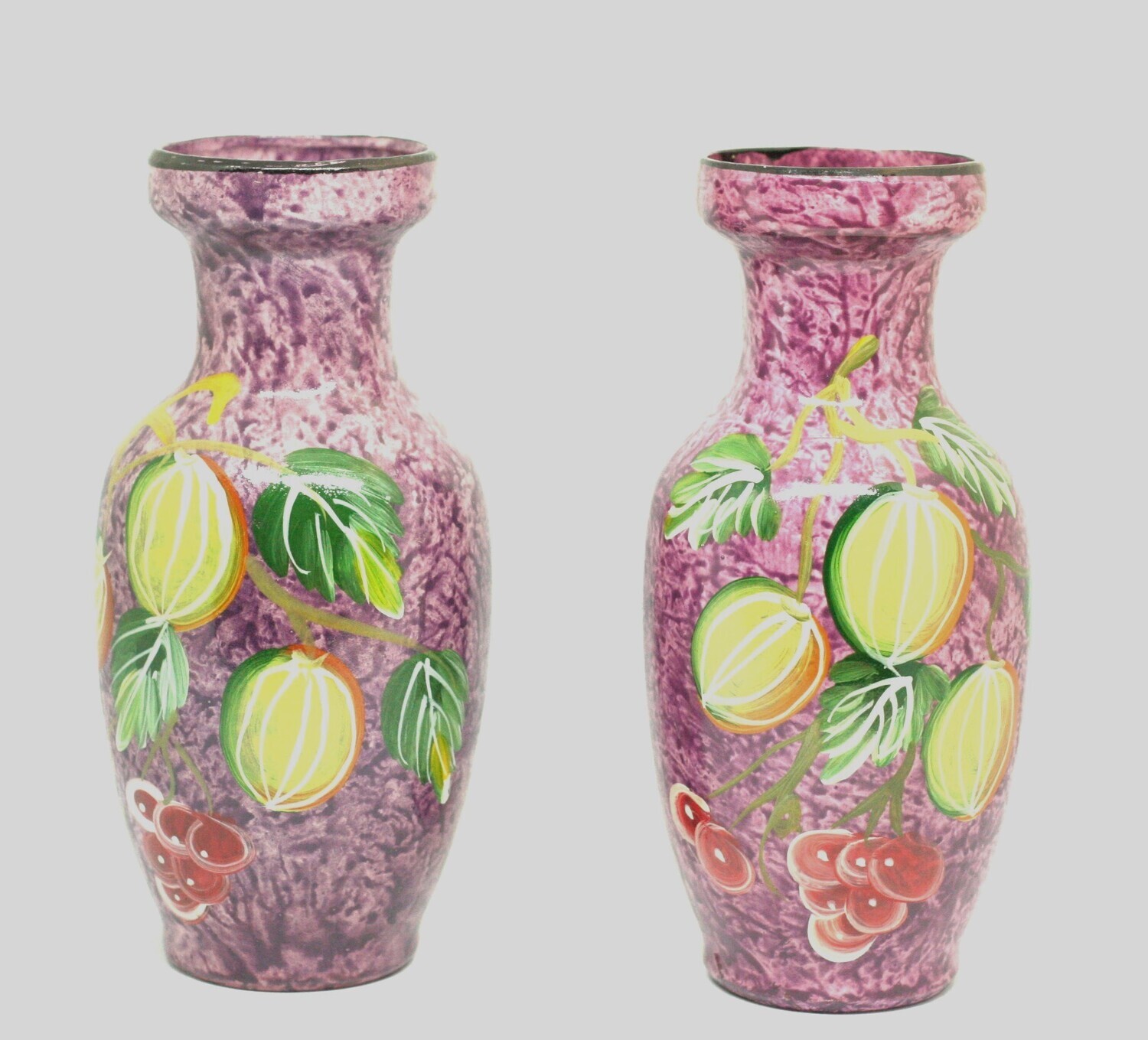 Purple Vase Set