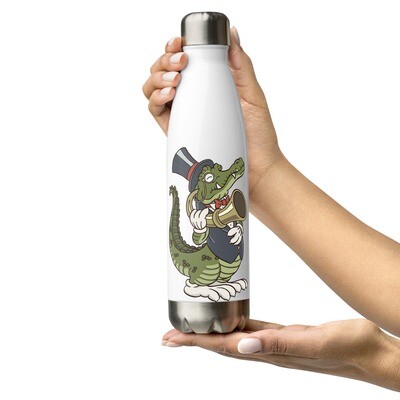 Deaf Crocodile Stainless Steel Water Bottle