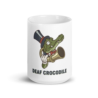 Deaf Crocodile 15oz Mug