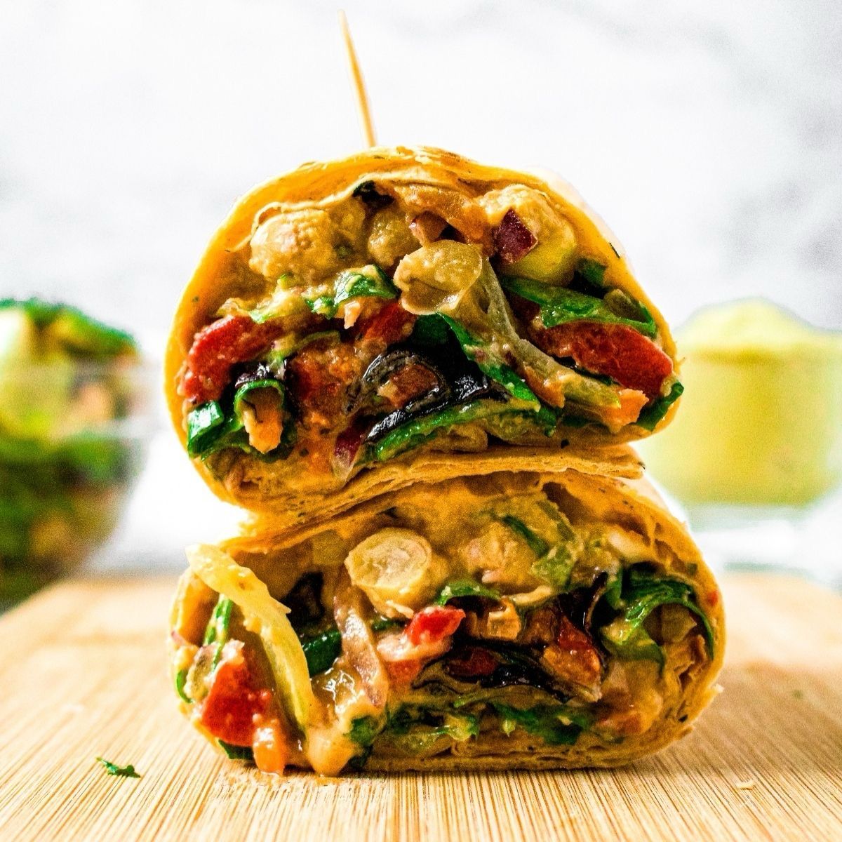 Mediterranean Crunch Wrap