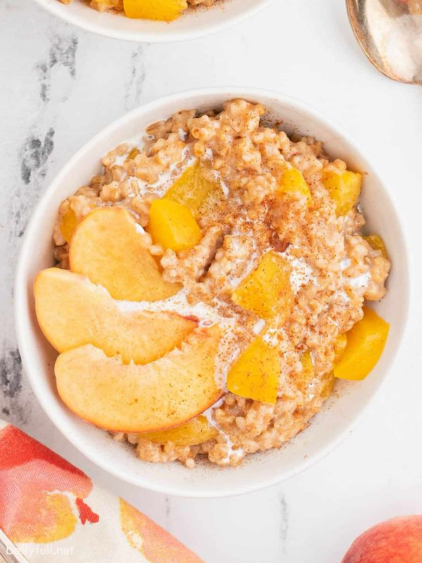 Southern Peach Cobbler Oats