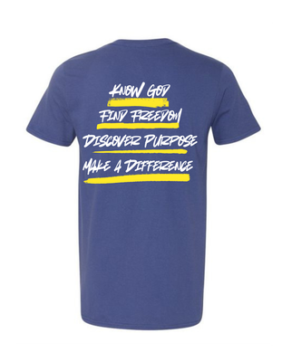 For the 302 t-shirt (Metro Blue)